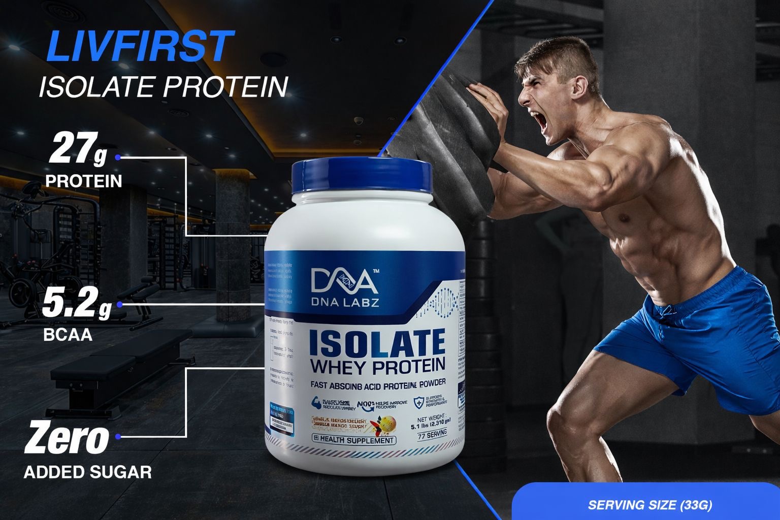 DNA LABZ WHEY PROTEIN ISOLATE